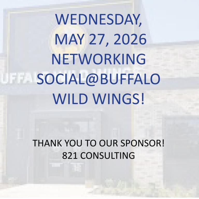 Drinks, Apps, & Big Ideas @ Buffalo WIld WIngs